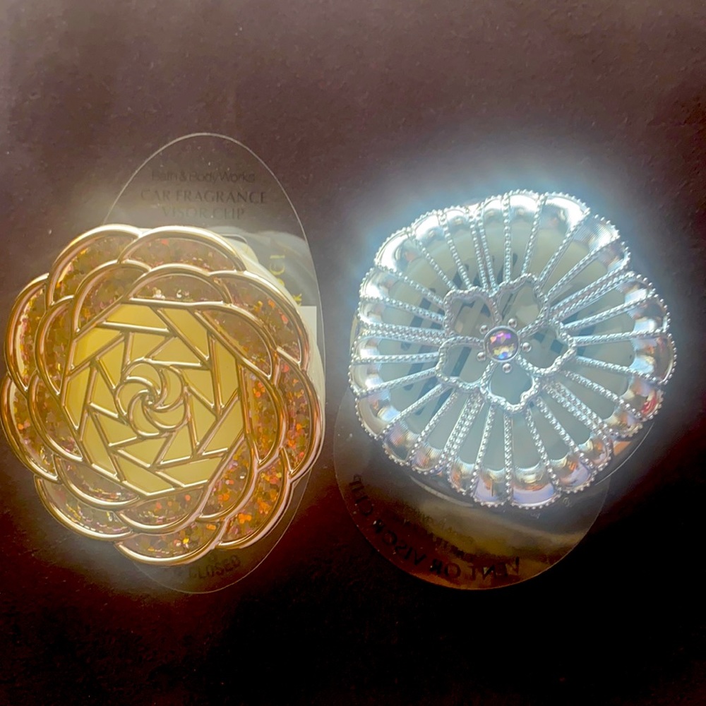 Bath&Body works car visors